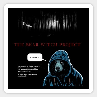 The Bear Witch Project (PG version) Sticker